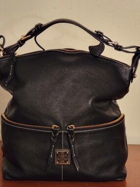 Dooney & Bourke Pebbled Leather Shoulder Bag